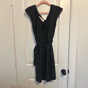 Lauren Conrad Black and White floral Dress
